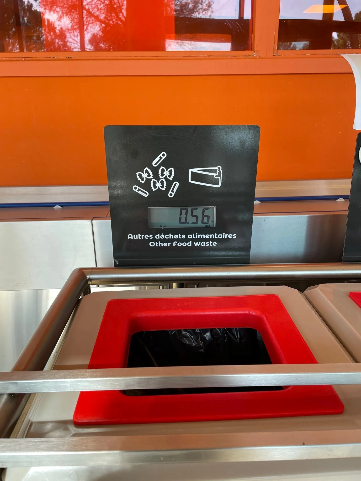 Table de tri TRIGO 90L 3 flux avec balance de pesée MyWaste