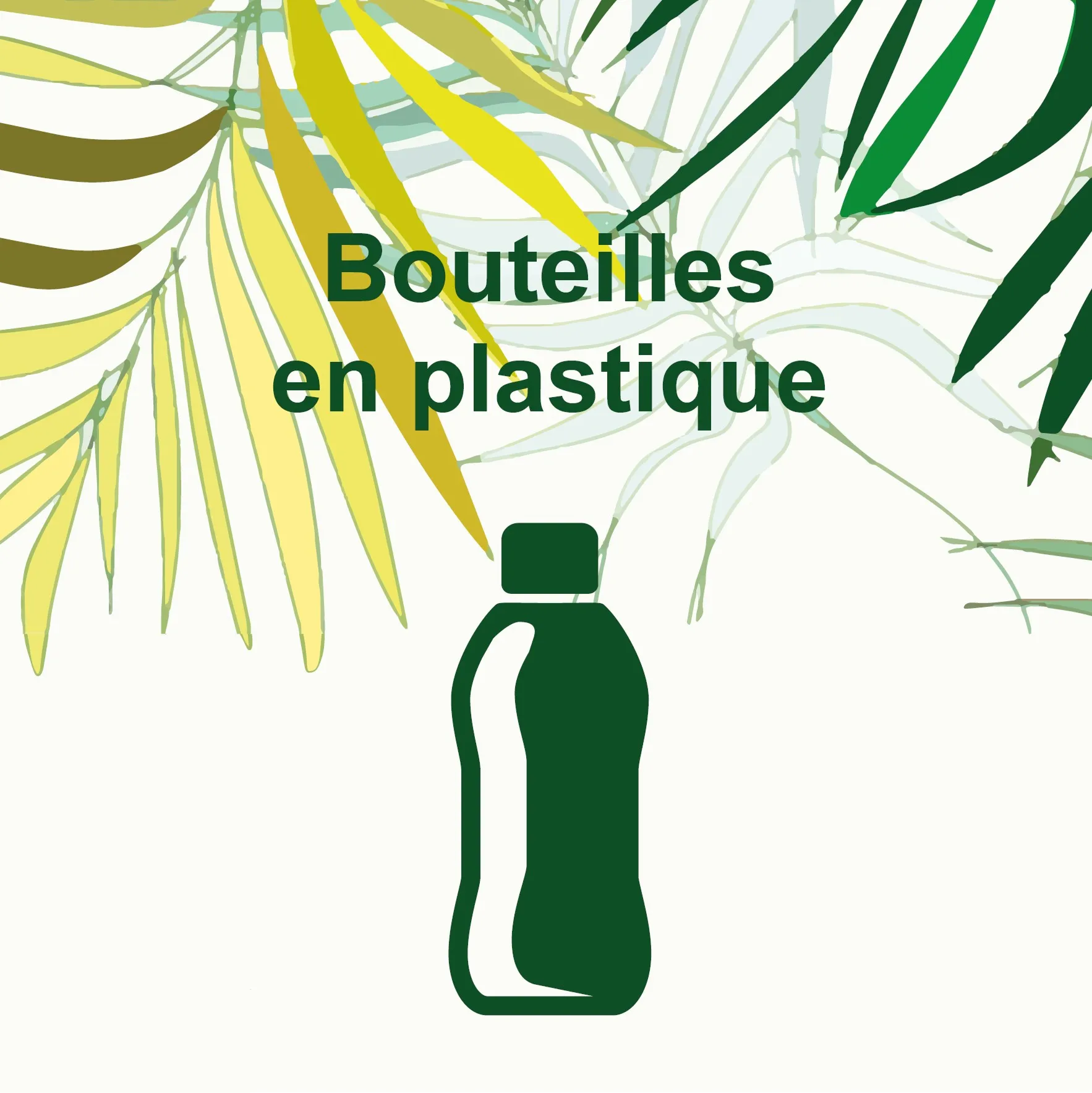 Dibond signalétique bouteilles — public adulte