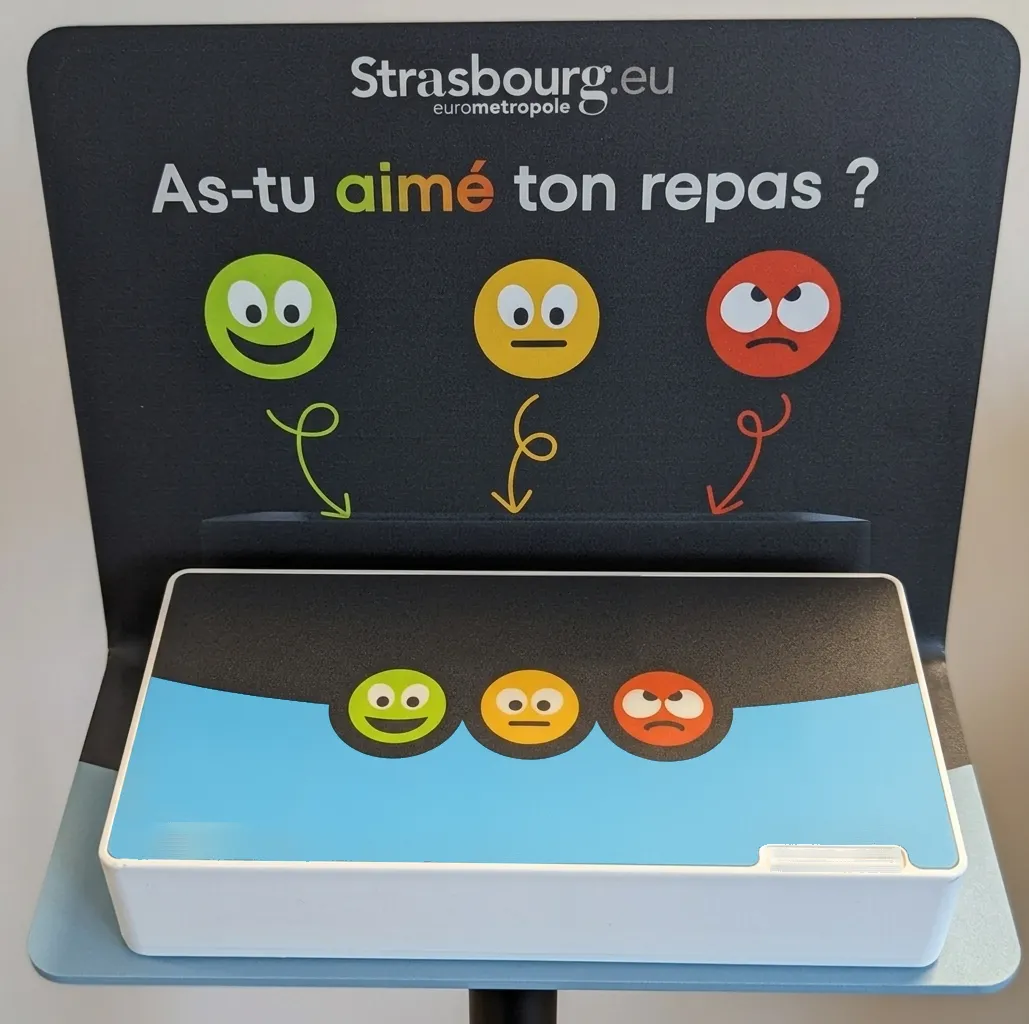 Personnalisation MyWaste Sondage — rendu réel sur installation
